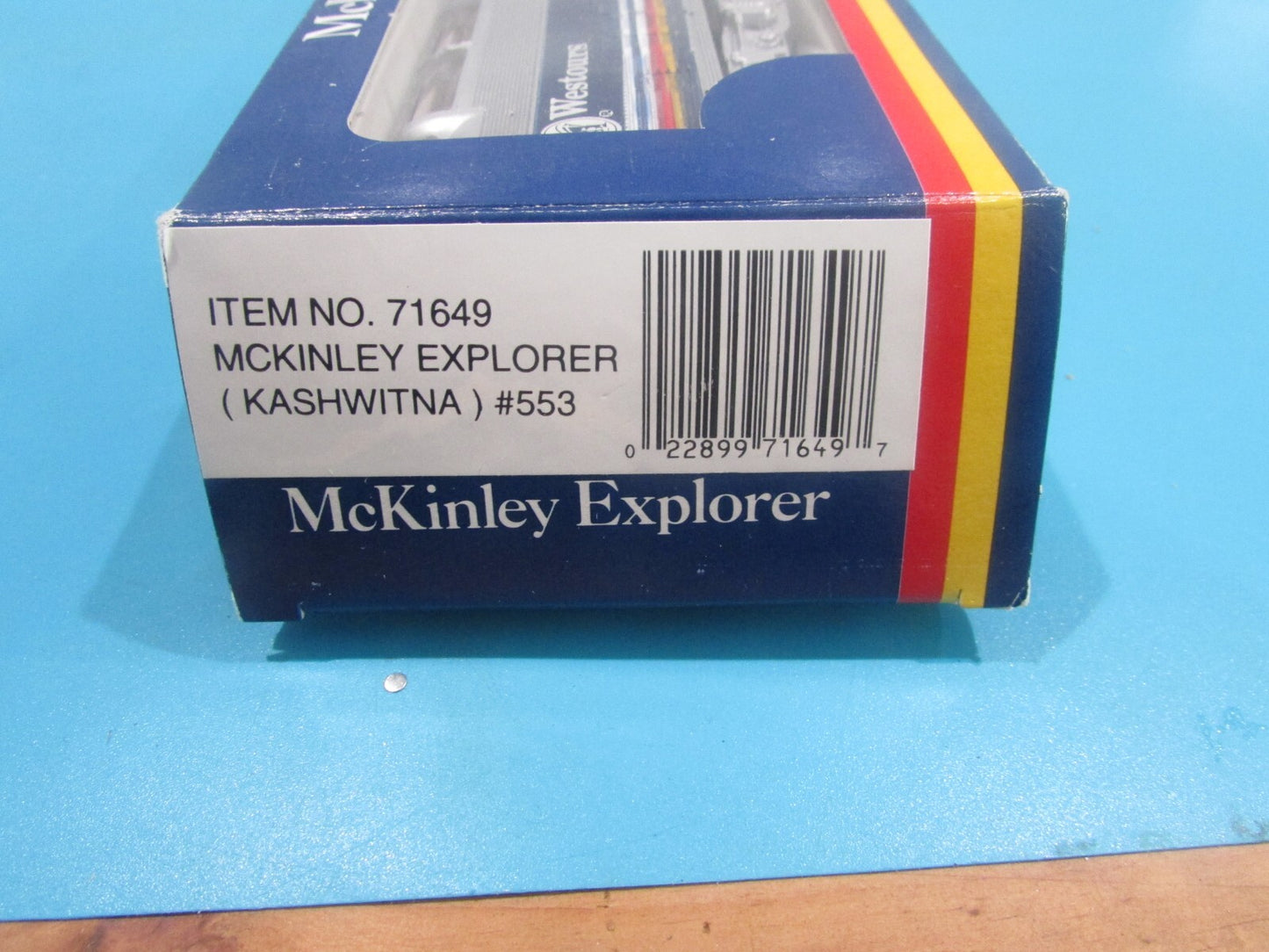 HO Scale Bachmann 71649 Mckinley Explorer Kashwitna #553 Lot#2119