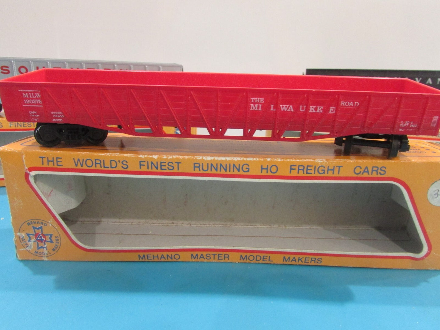HO Scale Mehano (3) Assorted Feight Cars Lot#1479