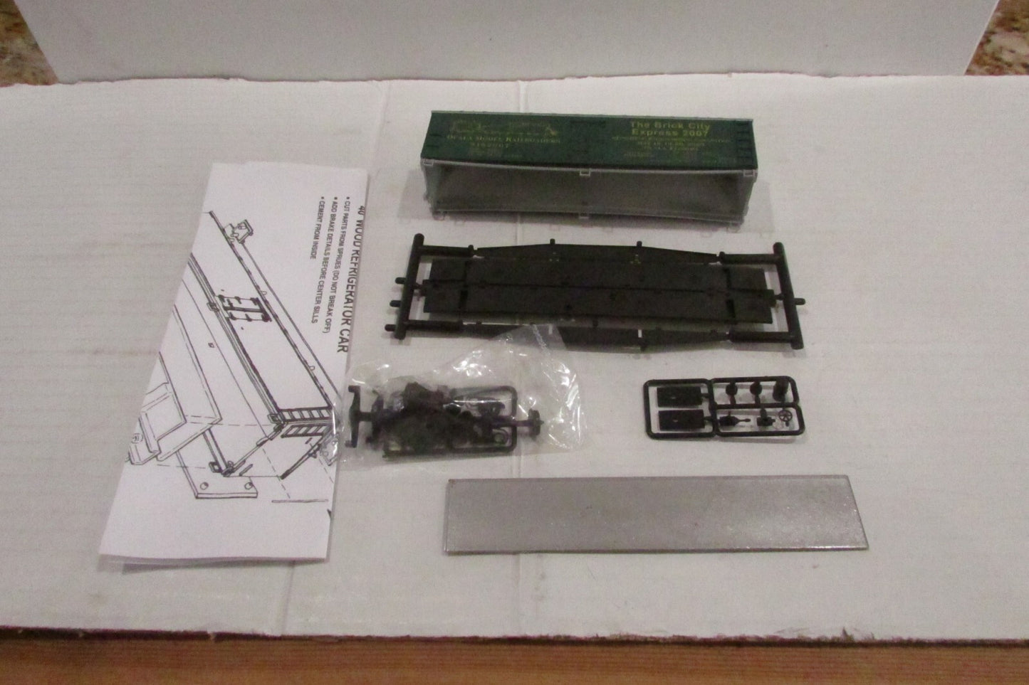 Ho Scale Accurail The Brick City Express 2007, Ocala Model Railroaders