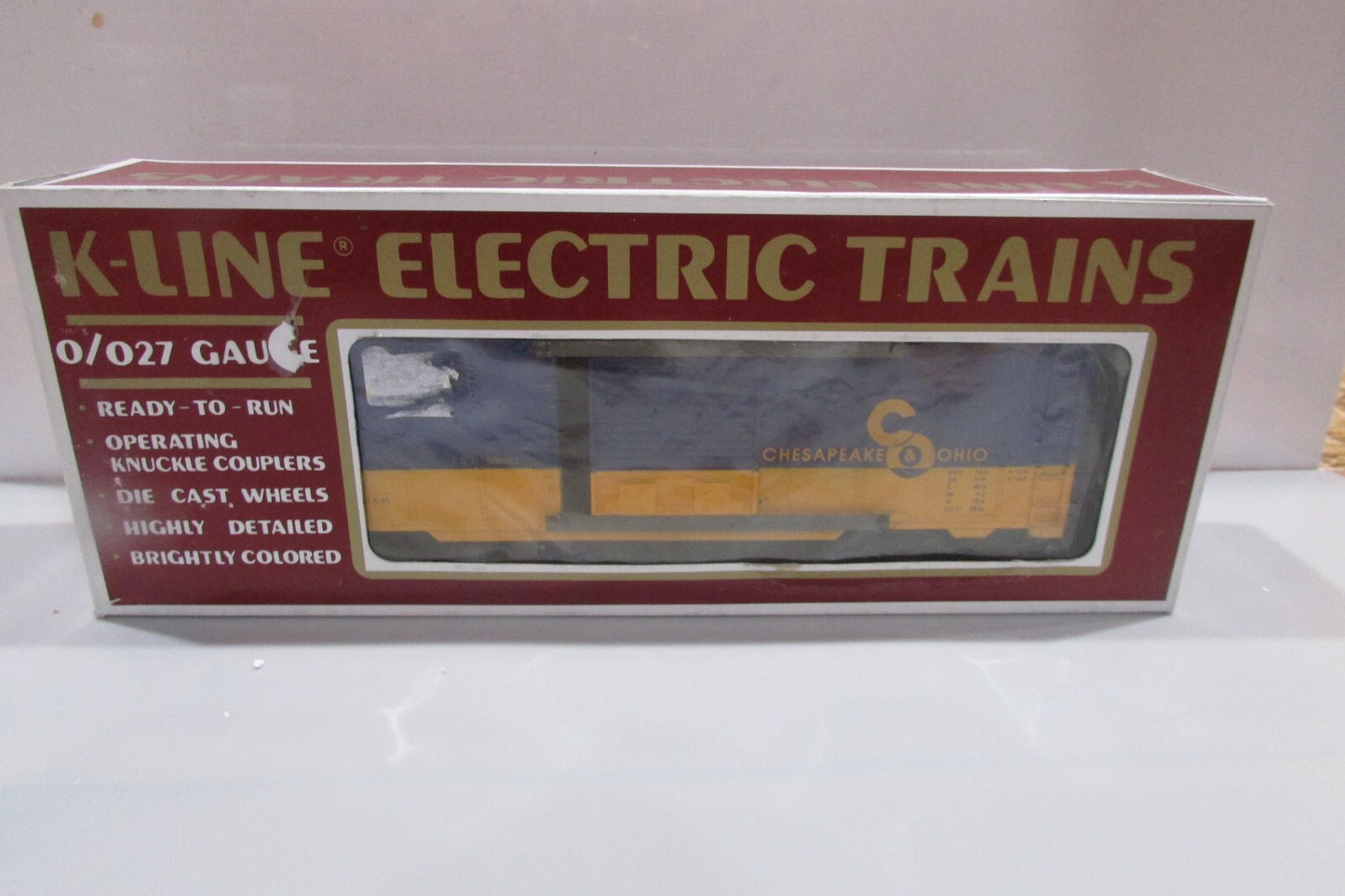 O SCALE K-Line K640802 Chesapeake & Ohio Lot#0527