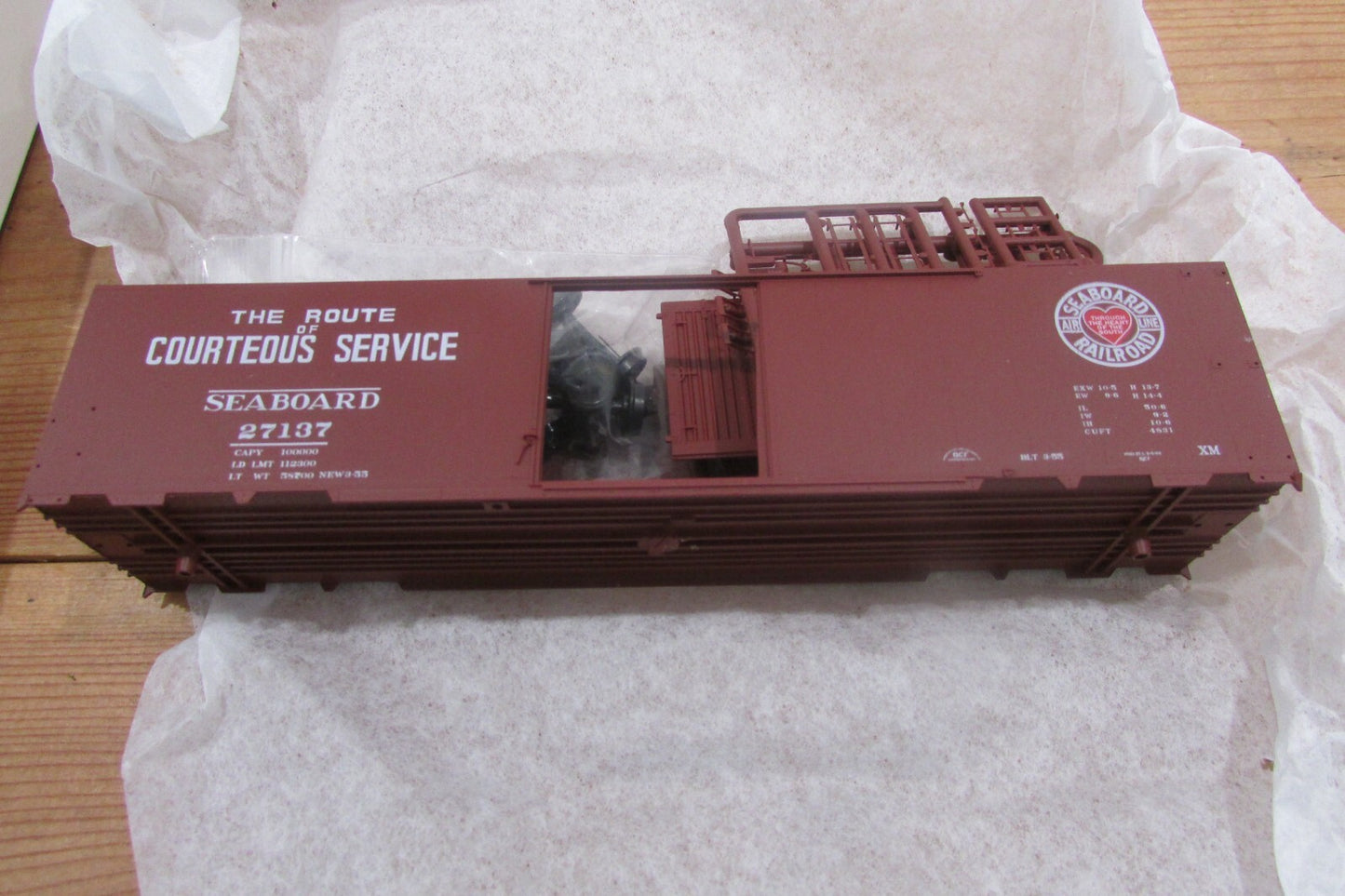 HO Scale (6) Branchline Trains Assorted Freight Cars Kit Lot#2953