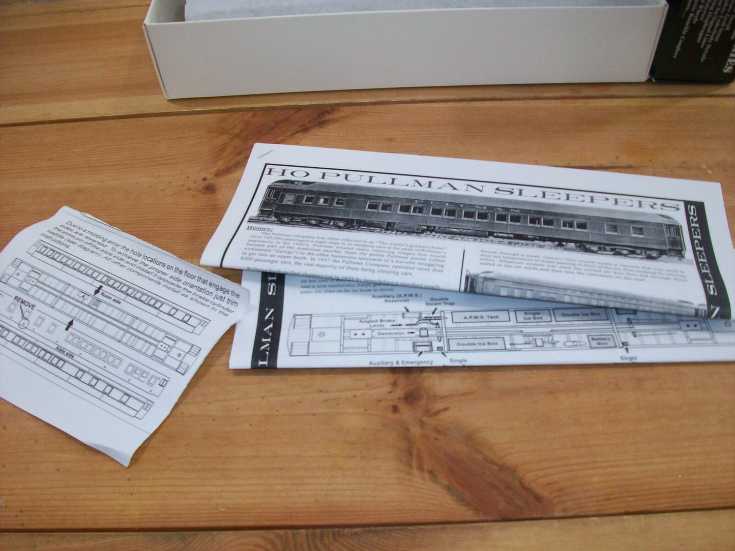 HO Scale Branchline Trains 5034 Passenger Car "Wabash" Kit Lot#3873