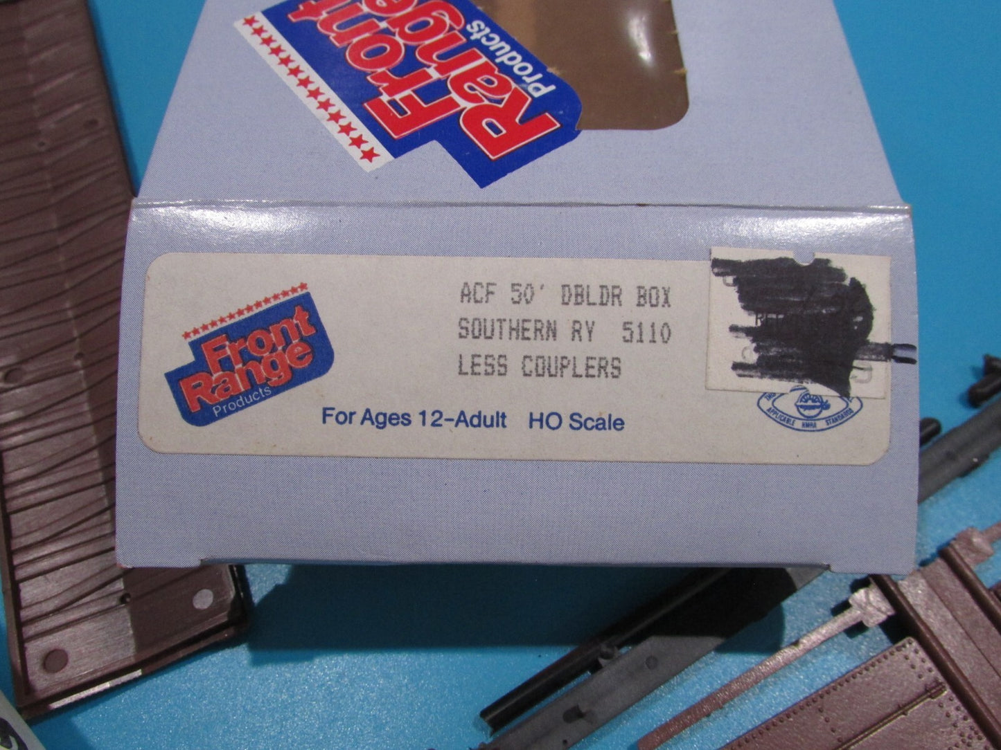 HO Scale Front Ranger Products 5110 ACF 50' DBLDR Box Car Southern Lot#4109