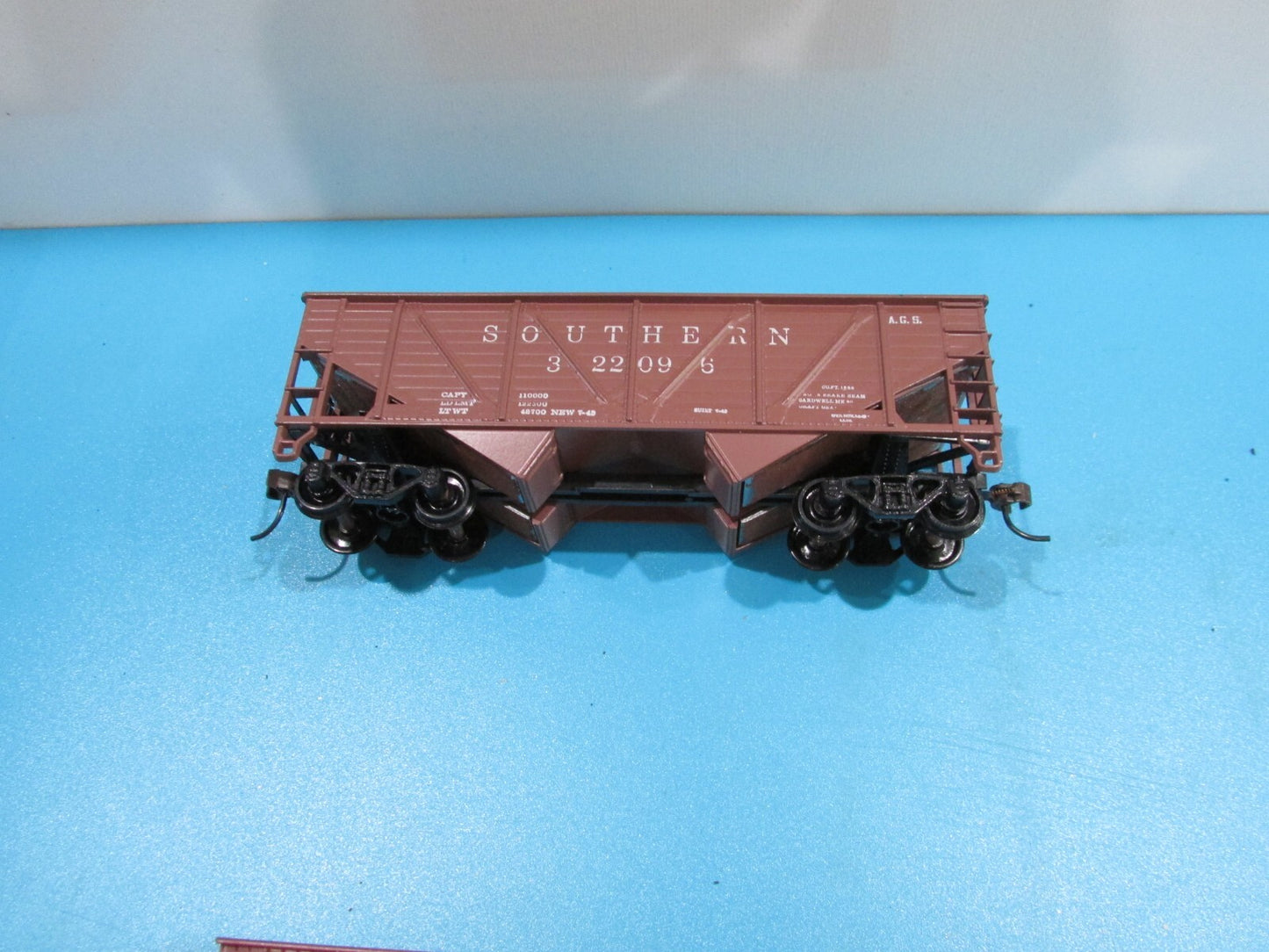 HO Scale (4) Assorted Freights Cars "Southern" Lot#1102