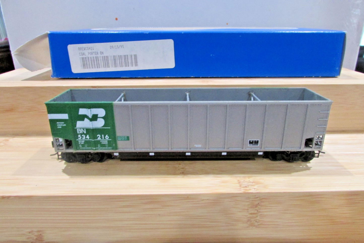 HO Scale E&C Shop 0401-8 Johnstown CoalPorter Burlinton Northern #534216 ECS4987