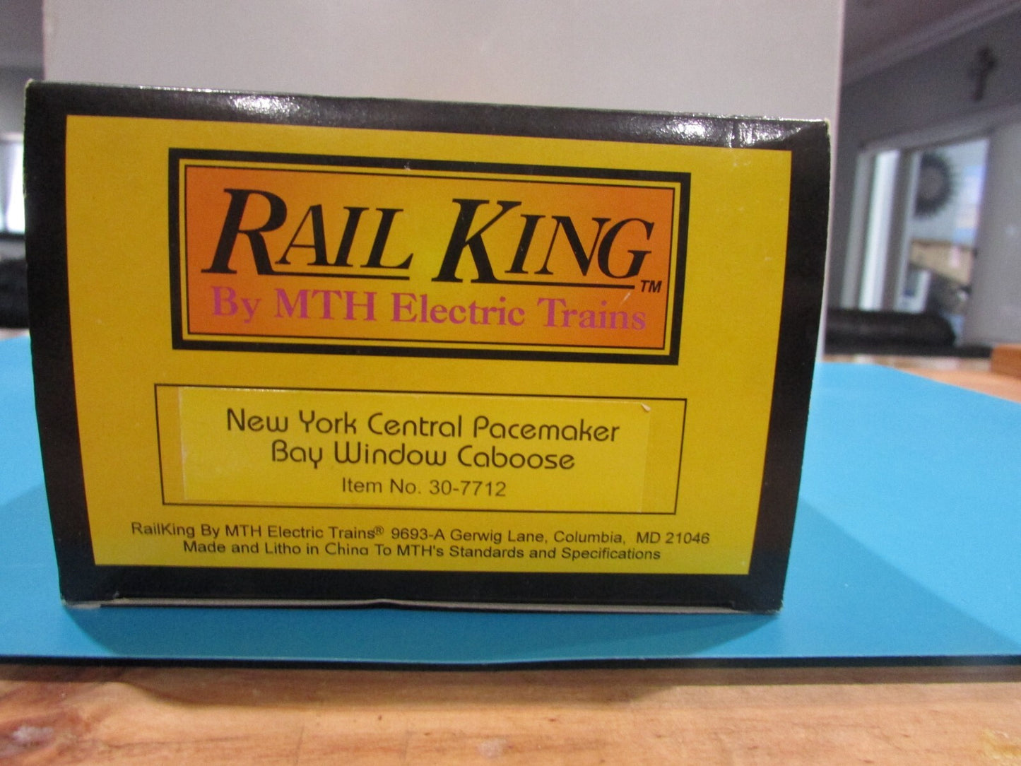 O Scale MTH 30-7712 New York Central Pacemaker Bay Window Caboose Lot#1675