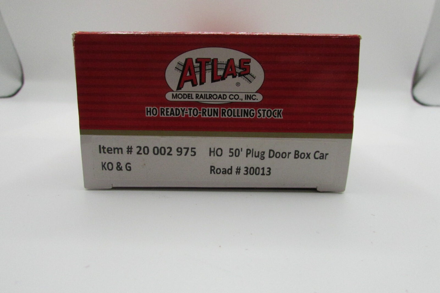 HO Scale Atlas 20-002-975 50' Plug Door Box Car A4669