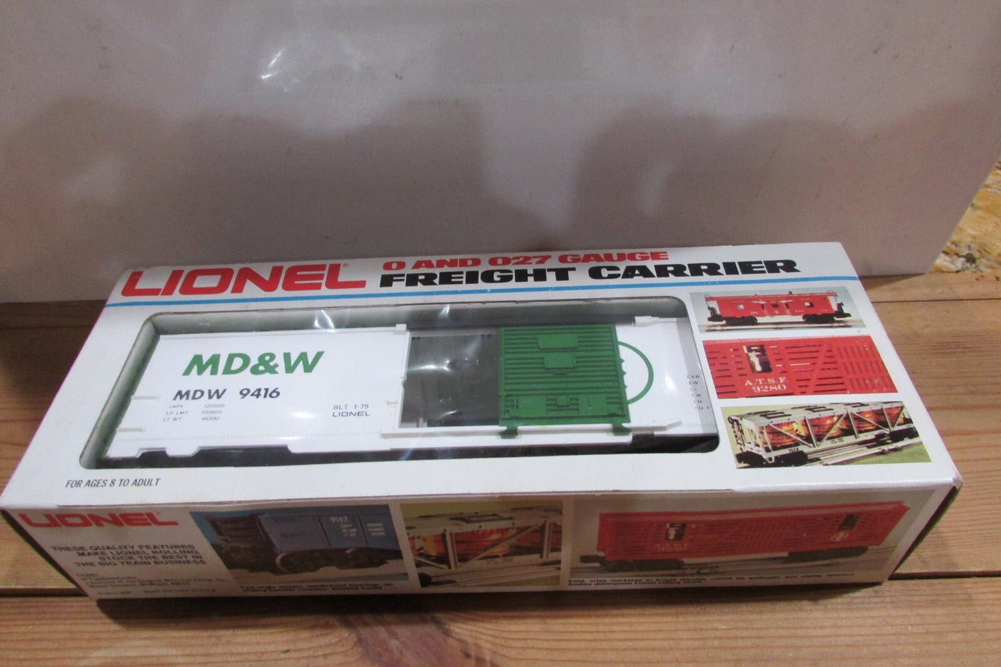 O Scale Lionel 6-9416 Minnesota,Dakota & Western Box Car