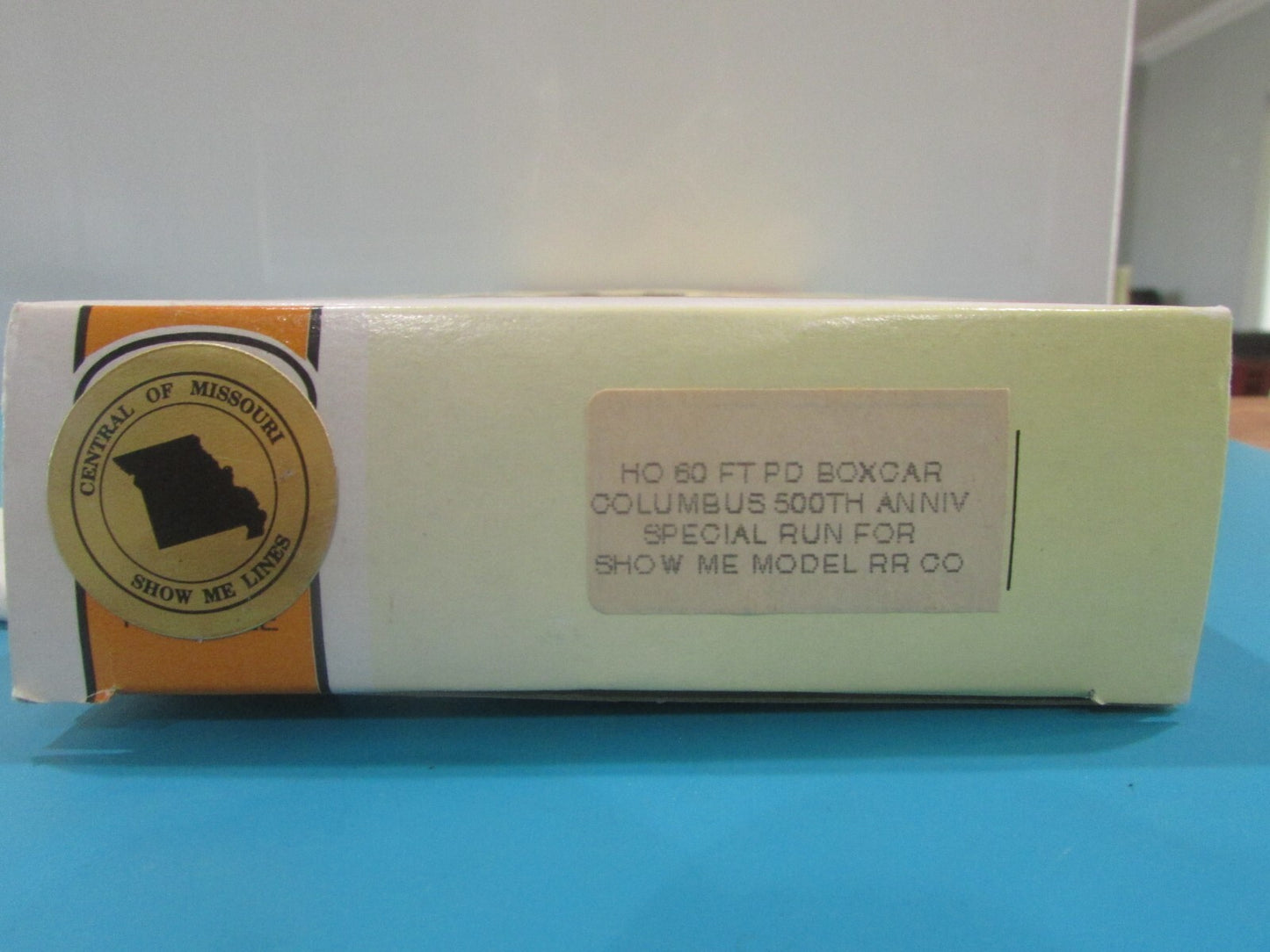 HO Scale Con-Cor 60ft PD Boxcar Columbus 500th Anniv. Special Run Lot#1802