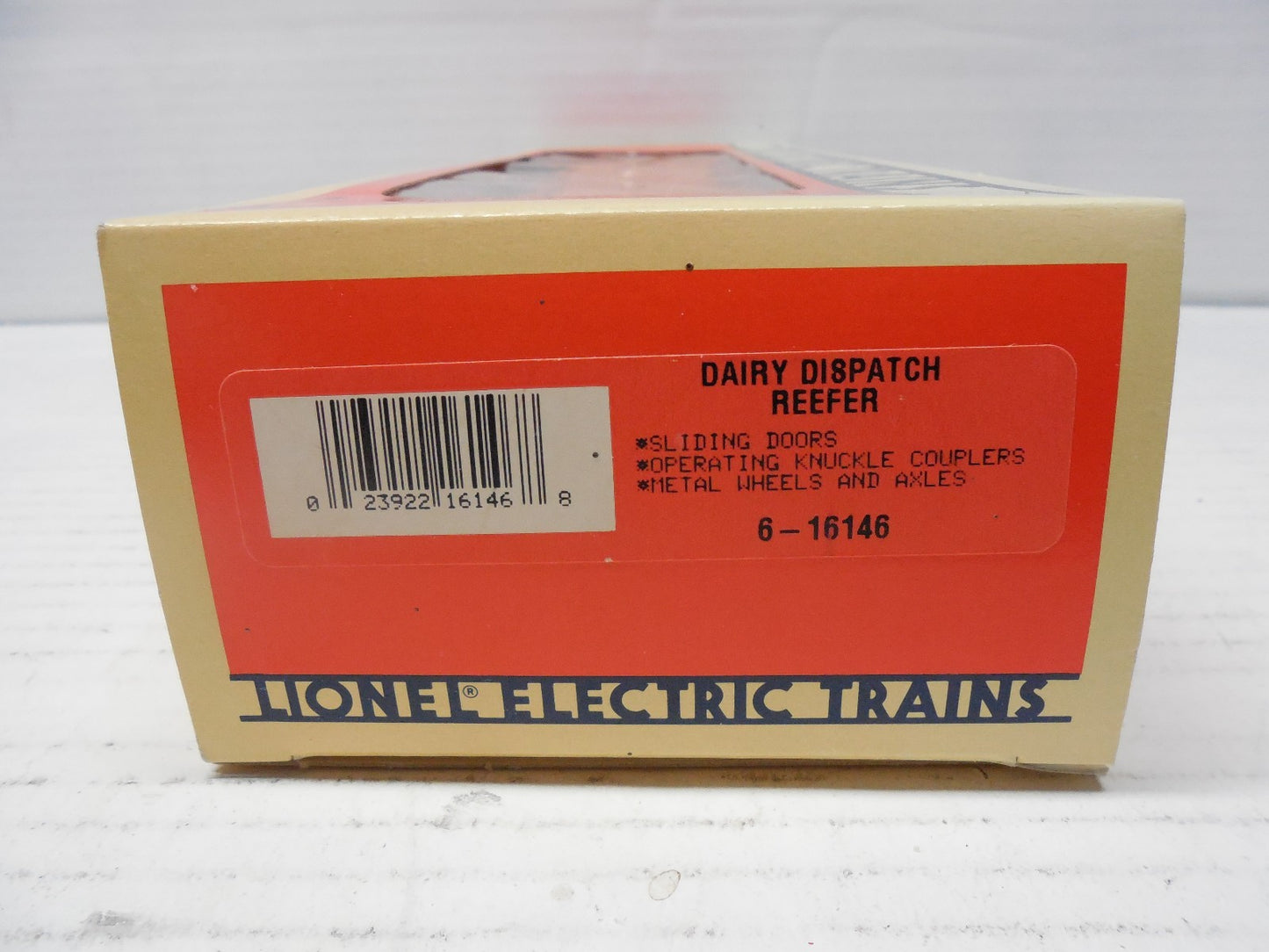 O SCALE Lionel 6-16146 Dairy Dispatch Reefer