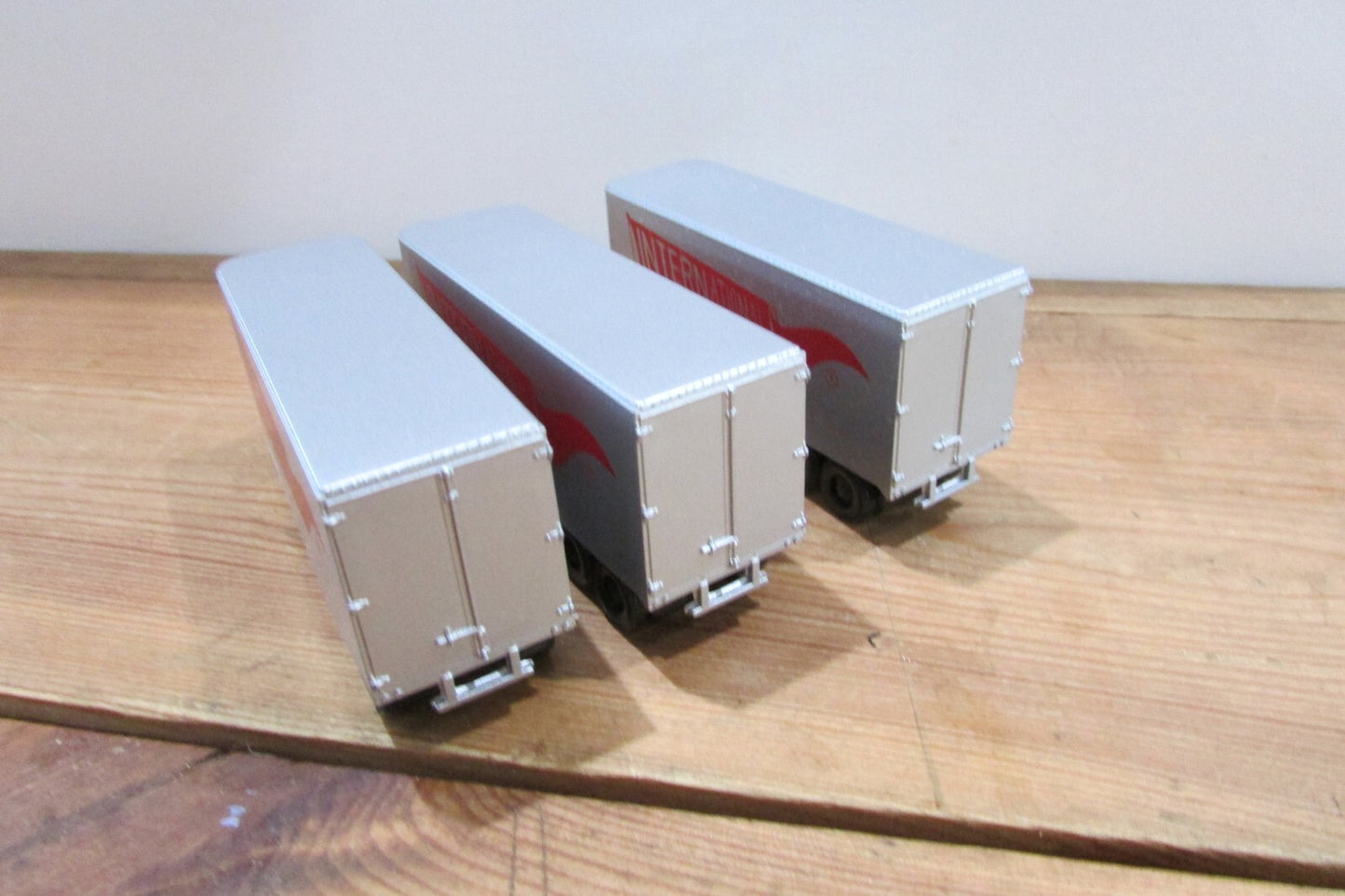 HO Scale (3) Piggy-Back Trailers Service International Forwarding Co. Lot#4206