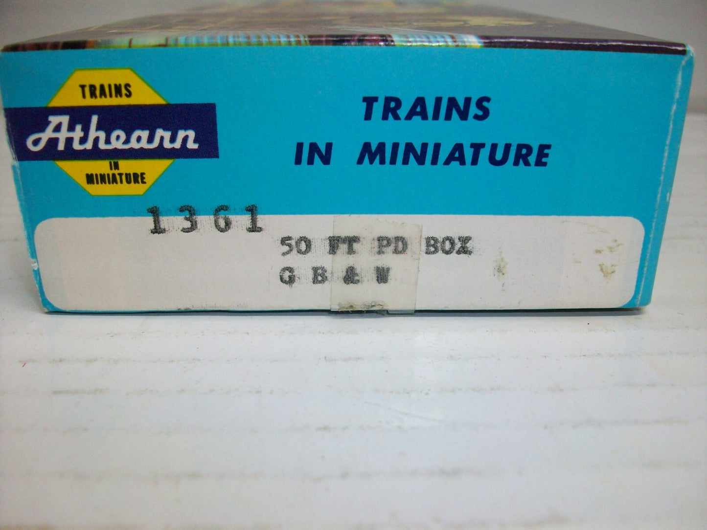 Ho Scale Athearn 1361 BG&W 50' Boxcar Kit NIB Car#2048