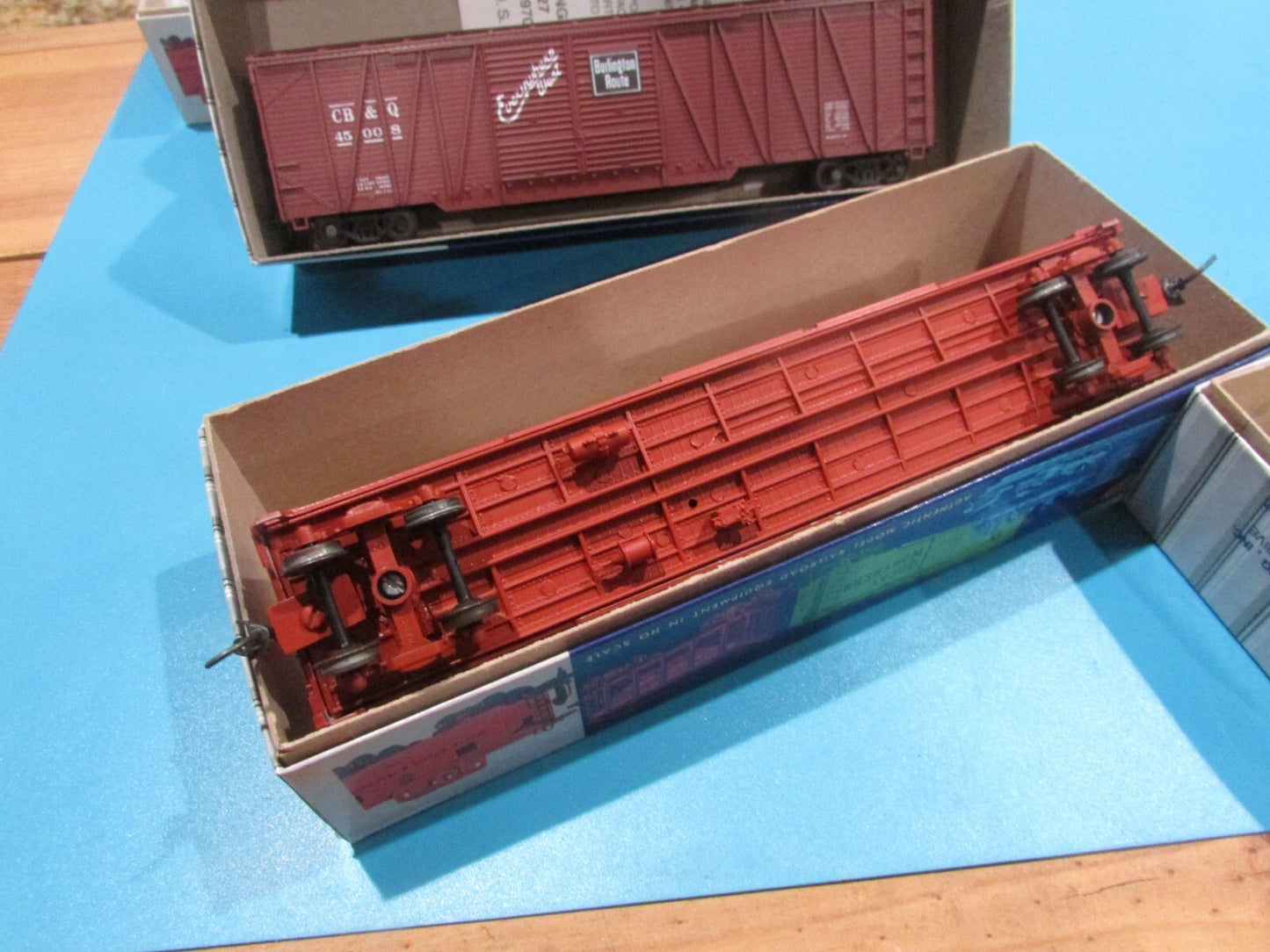 HO Scale Roundhouse(5) Assorted Freight Cars RTR Lot#2267
