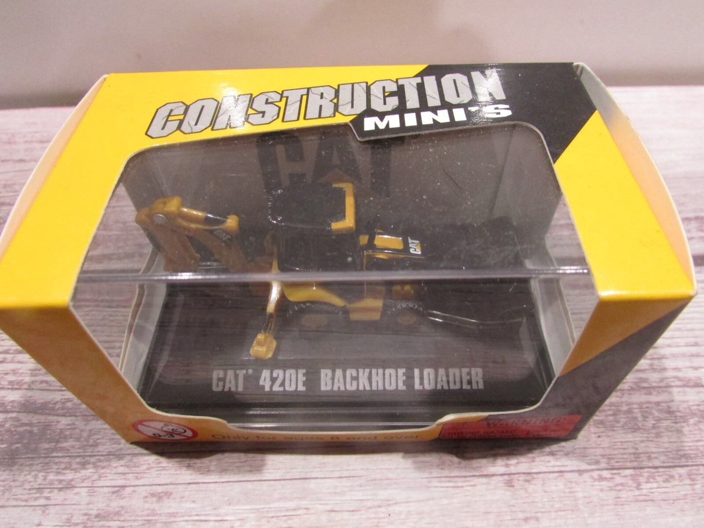 Cat Construction (2) Mini Caterpillar 315C L & 420E Die Cast Metal NEW
