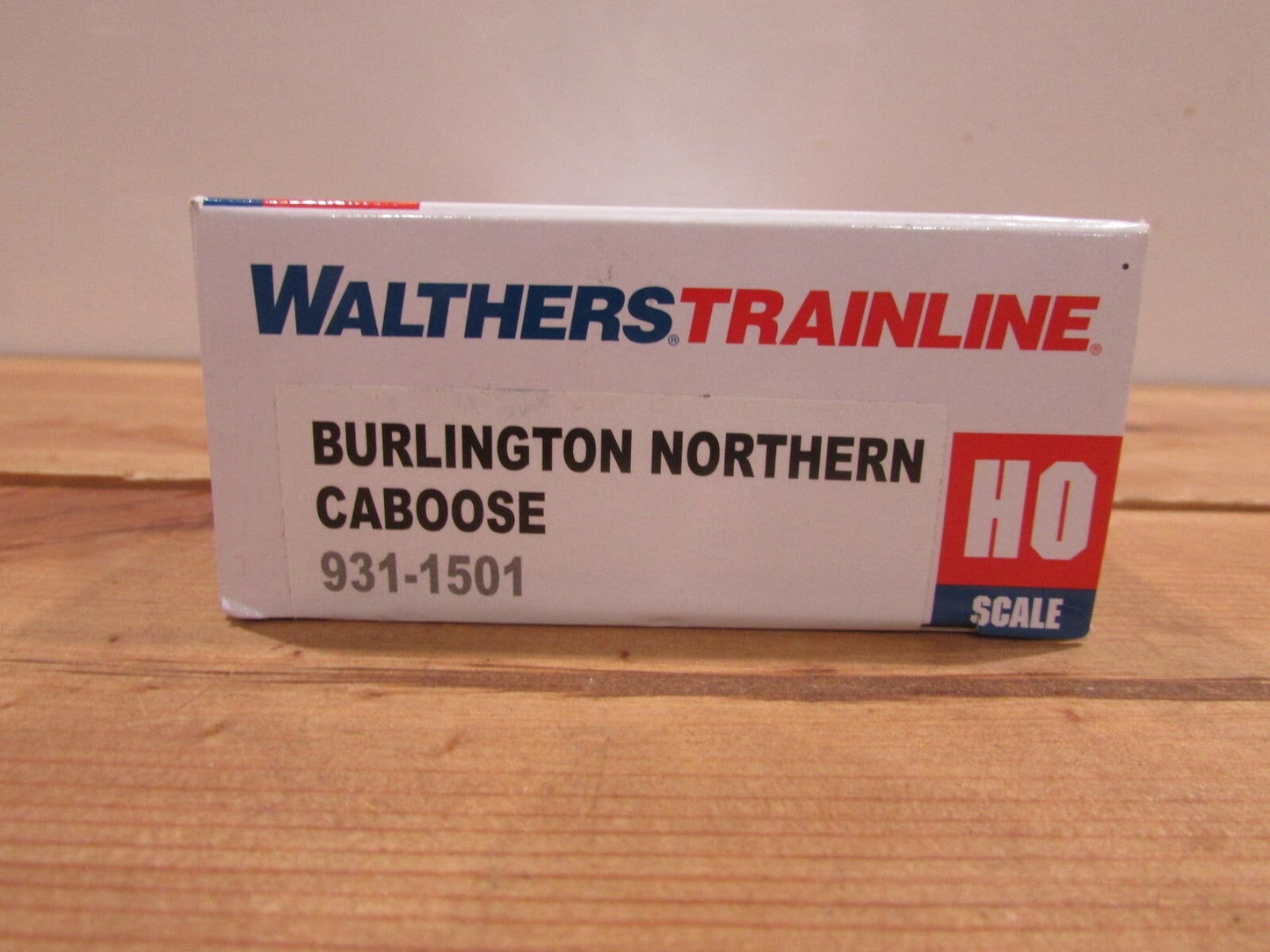 HO Scale Walthers 931-1501 Burlington Northern Wide Vision Caboose Lot#0569