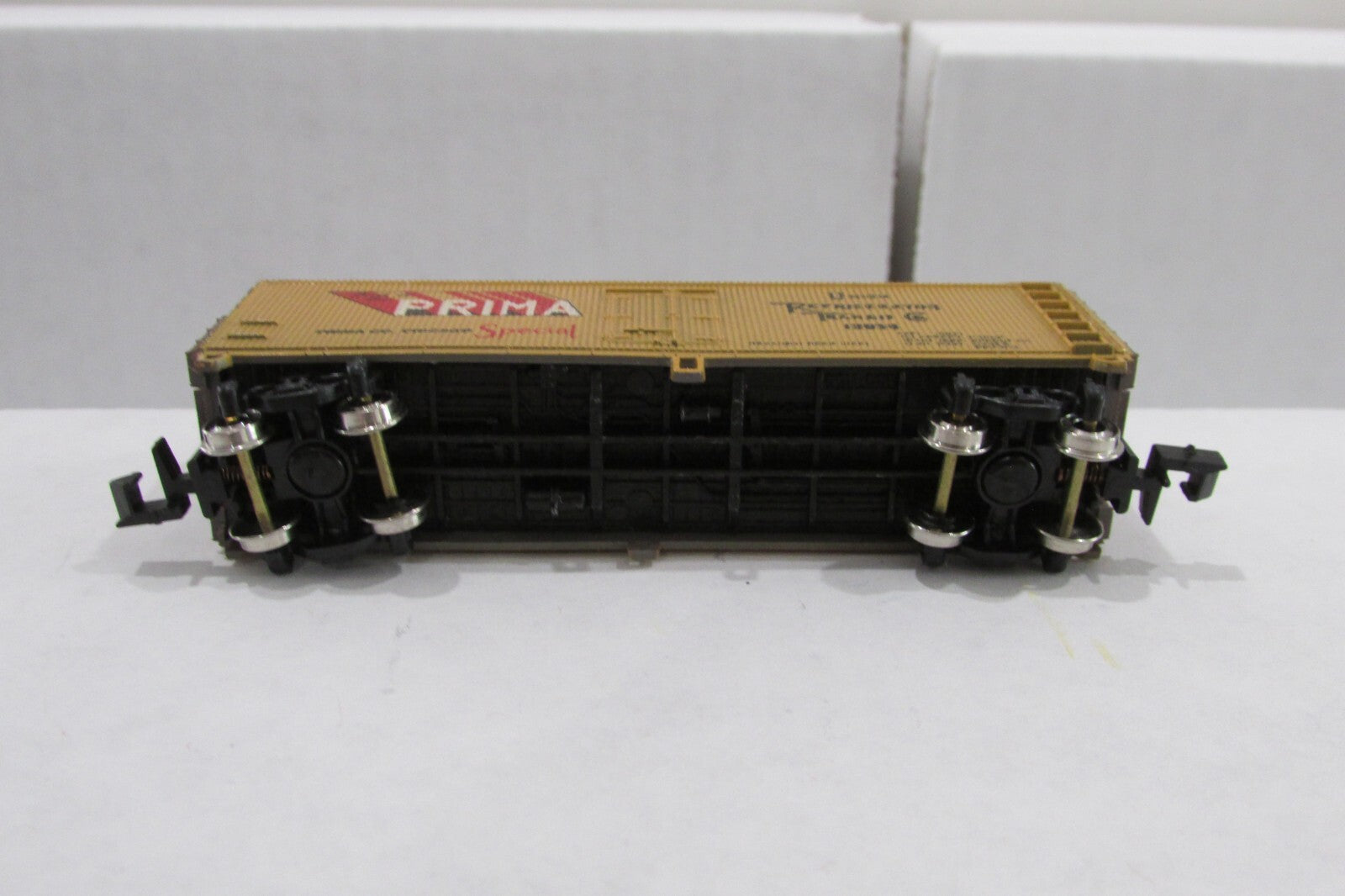 N Scale Con-Cor  1351-Q Prime Beer 40' Oldie WD Reefer Car