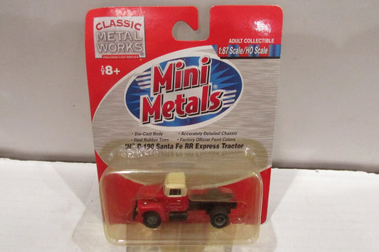 Ho Scale/1:87 Scale  Classic Metal Work 31119 IH R-190 Santa Fe RR Express Truck