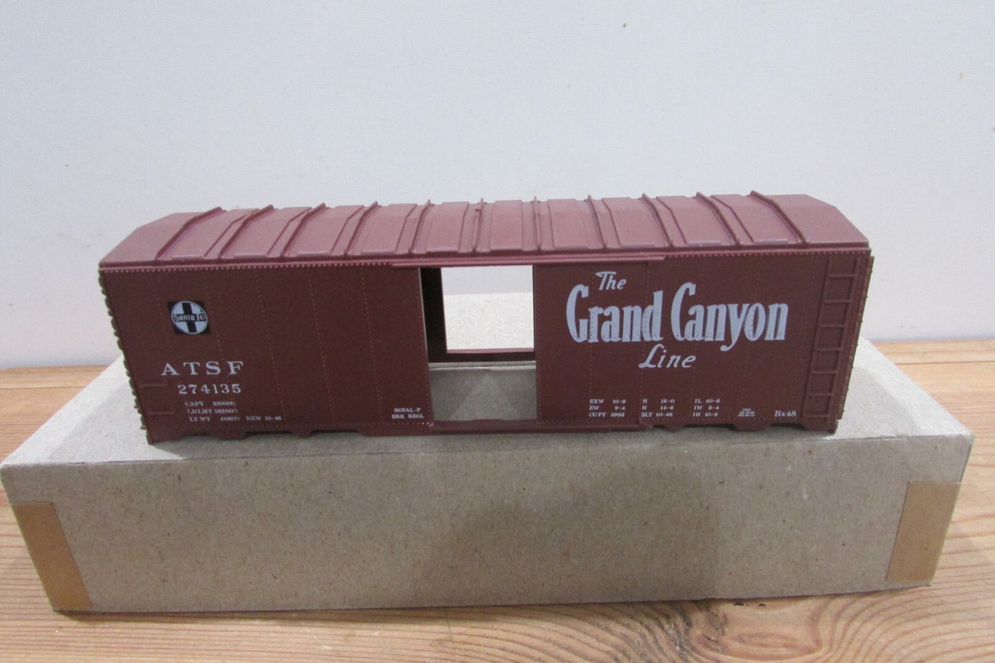 HO Scale C&BT Shops Santa Fe Gran Canyon DR 1944 AAR 40'Box Car CBT4766