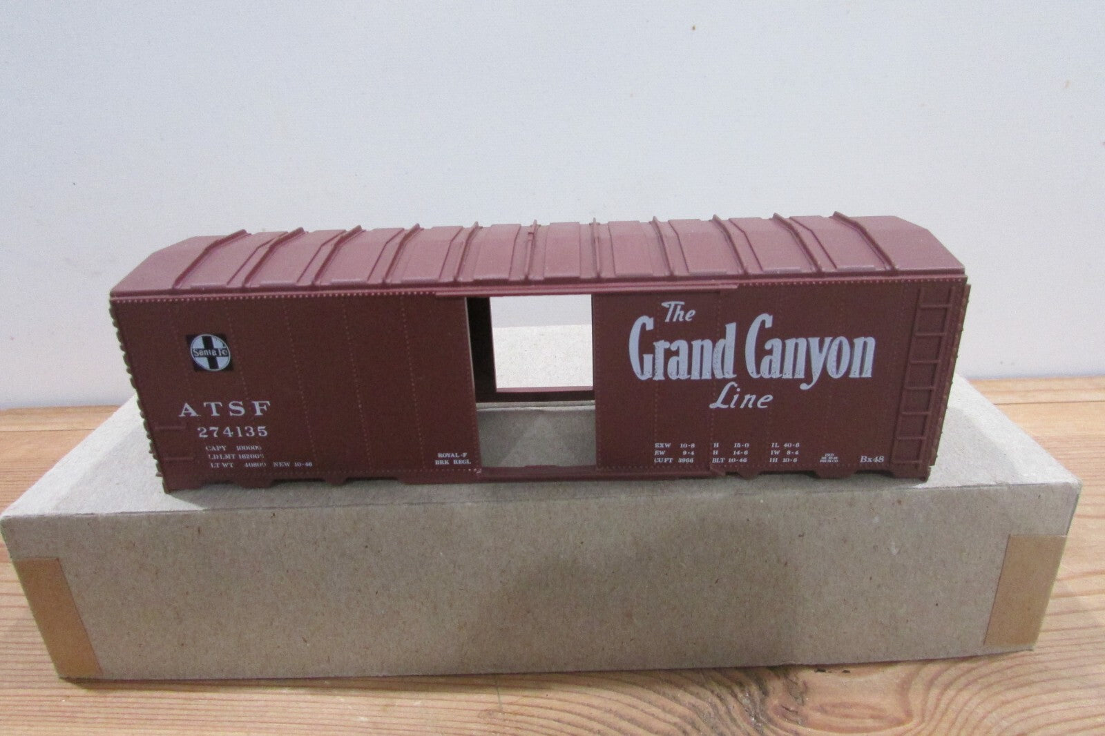 HO Scale C&BT Shops Santa Fe Gran Canyon DR 1944 AAR 40'Box Car CBT4766