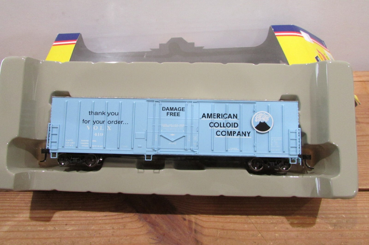 HO Scale Athearn G4447 N.A.C.C. 50' Box Car  ATH4616