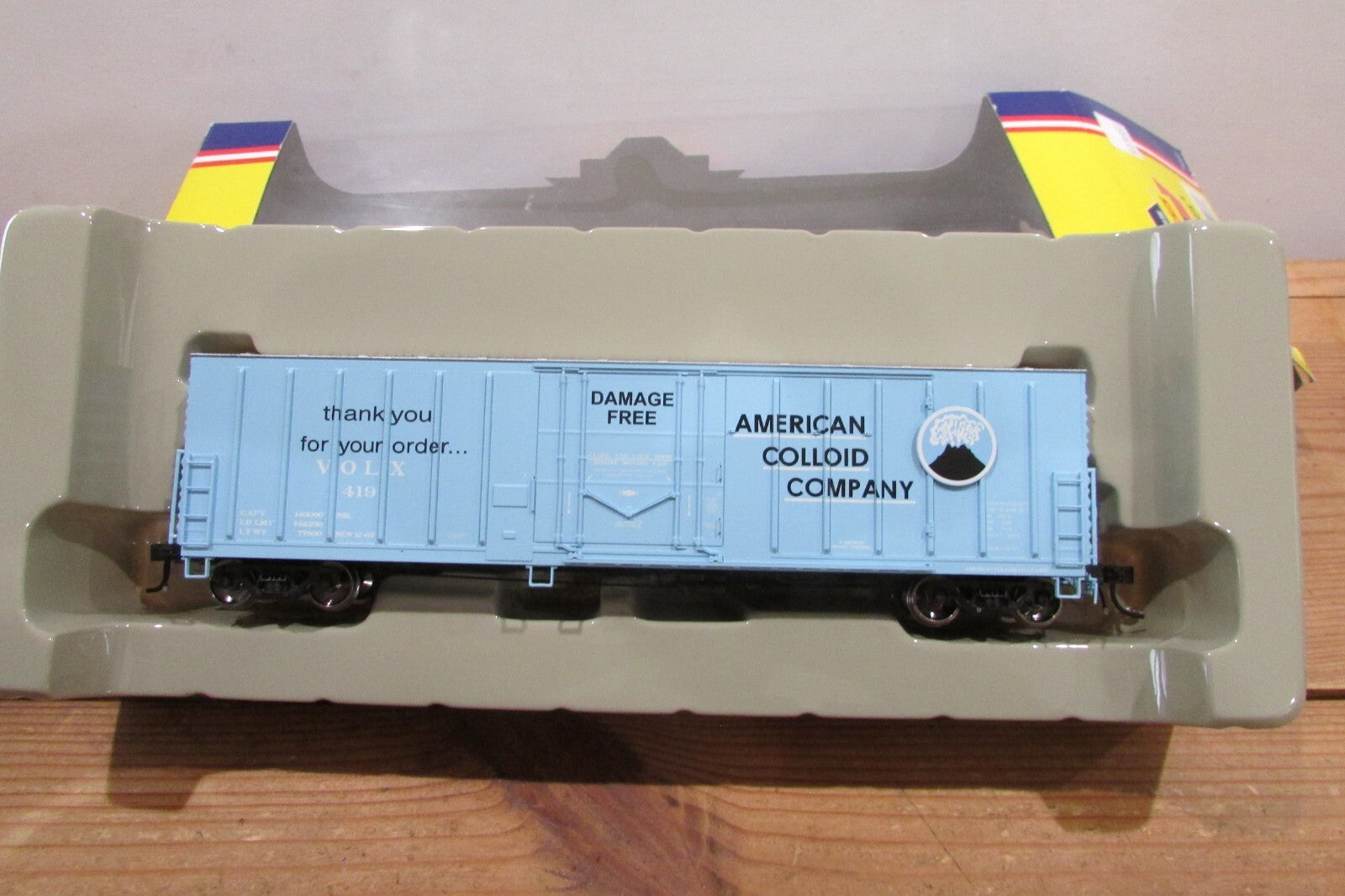HO Scale Athearn G4447 N.A.C.C. 50' Box Car  ATH4616
