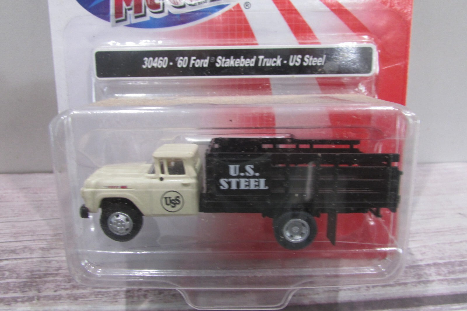 Ho Scale Classic Metal Works 30460 60' Ford Stake Bed Truck U.S. Steel