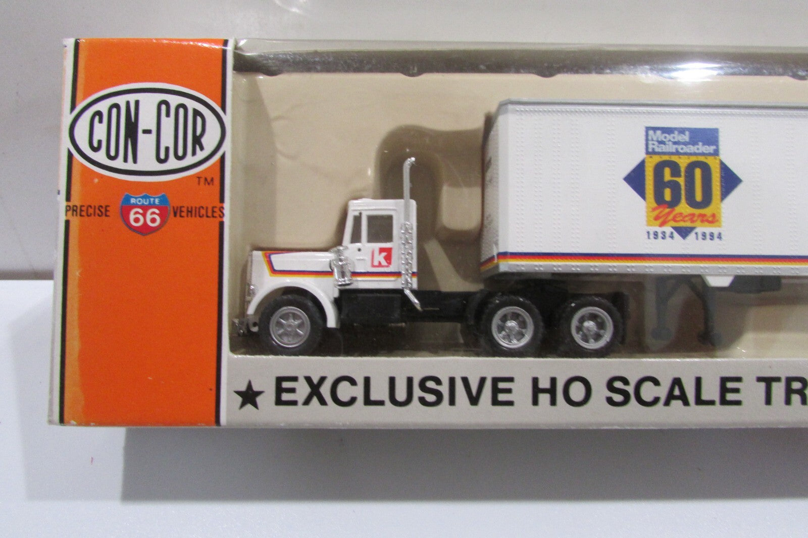 HO Scale Con-Cor Tractor w/48 Trailer Model Railroad 60 Anniversary Lot#3864