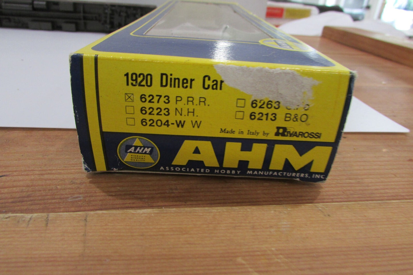 HO Scale AHM/Rivarossi 6273 Pennsylvania 1920 Diner Passenger Cars Lot#2859