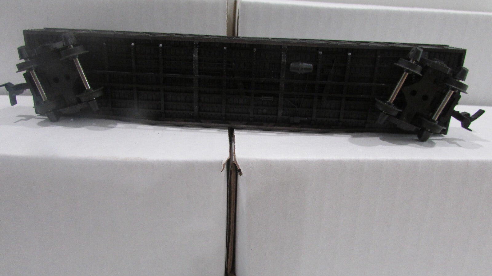 HO Scale Vintage AHM 50' Outside Braced Gondola Car  Santa Fe Lot#0247