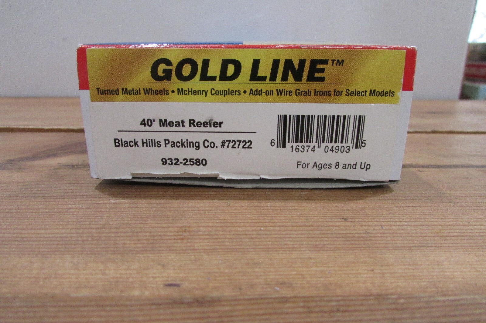 HO Scale Walthers 932-2580 40' Meat Reefer Black Hills Packing Co,#72722 WAL4583