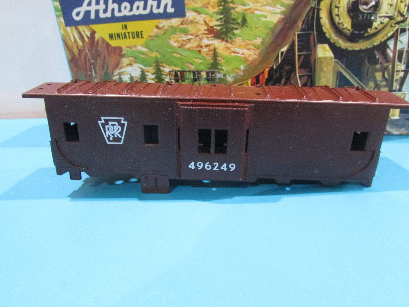HO Scale Athearn(3)Assorted Freight Cars,Hoppers & Caboose Lot#0942