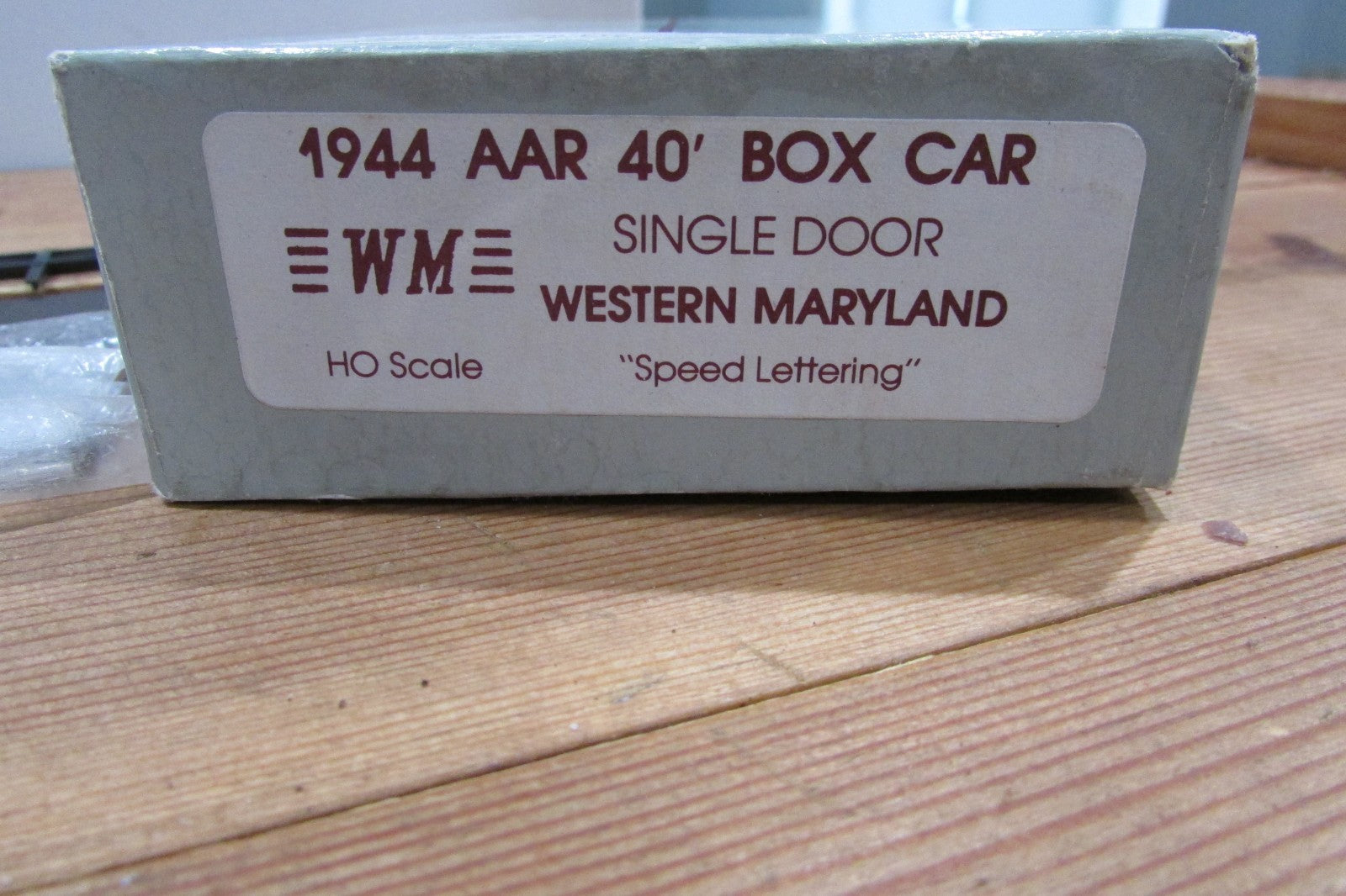 HO Scale C&BT Shop 1944 AAR 40' Box Car Kit SAL Seaboard #23288 Lot#4963
