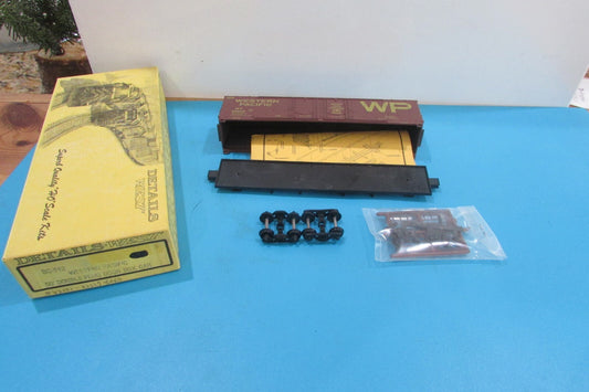Ho Scale Details West BC-512 Western Pacific 50' DD Box Car Kit Lot#2505