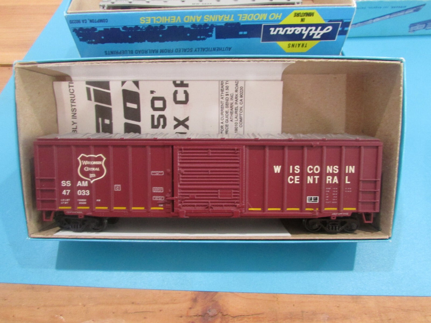 HO Scale Athearn (6) Assorted Freight Cars RTR Lot#2361