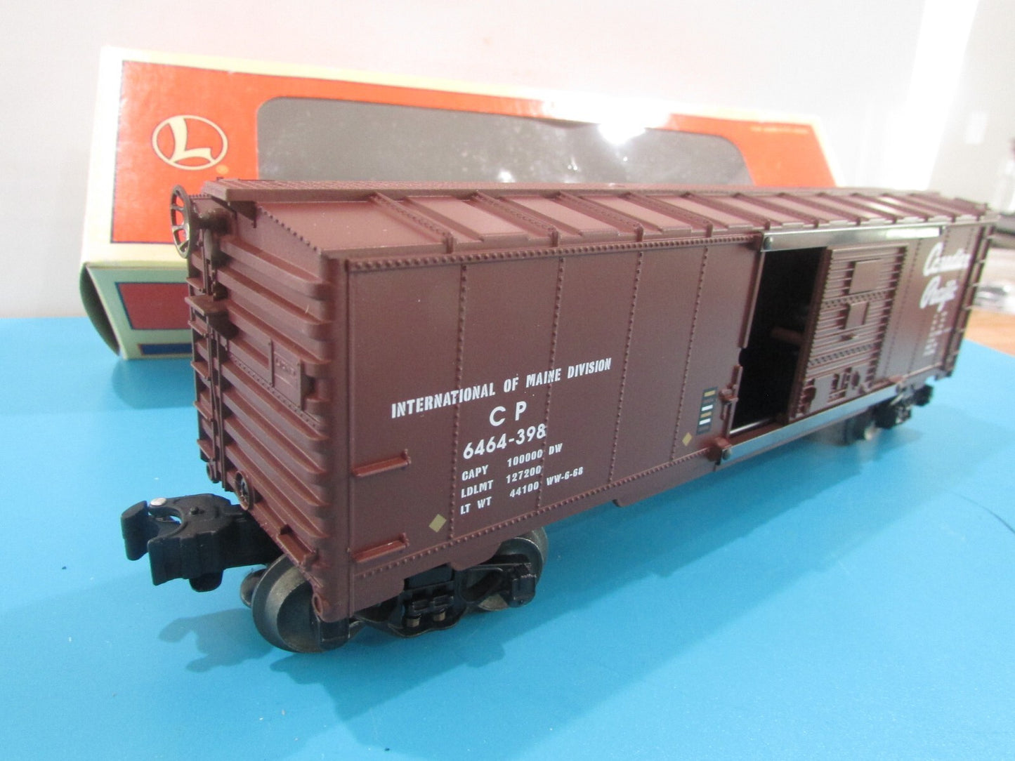 O Scale Lionel 6-29215 Canadian Pacific Box Car Lot#1670