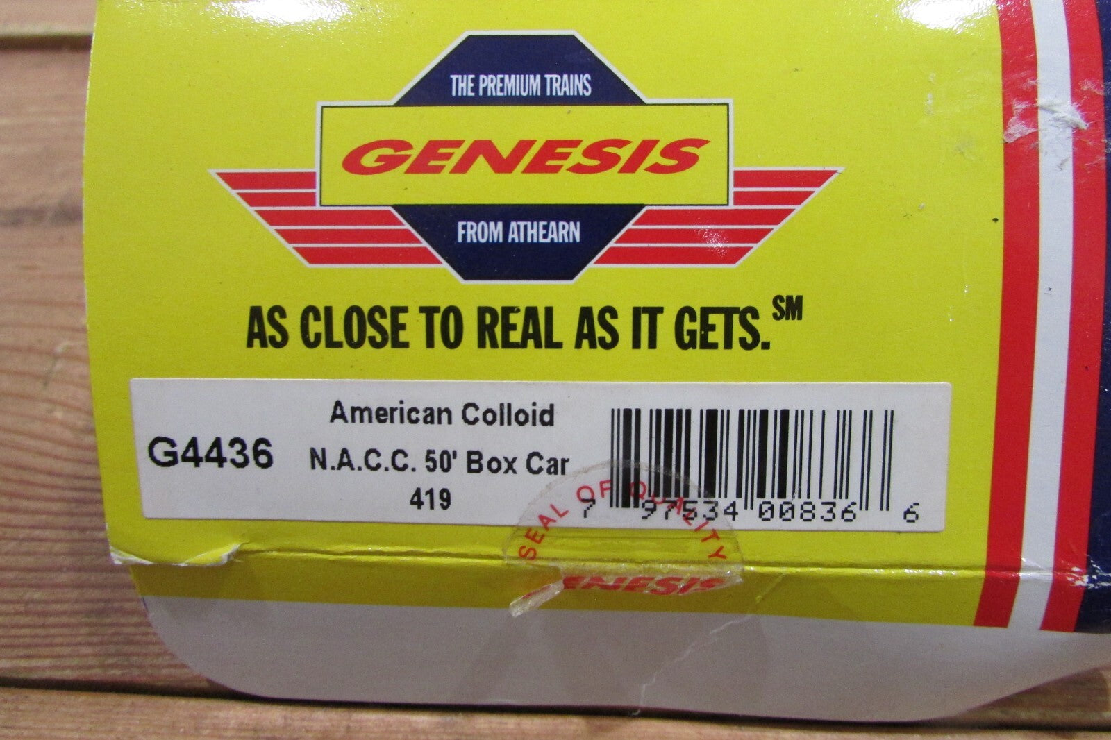 HO Scale Athearn G4447 N.A.C.C. 50' Box Car  ATH4616