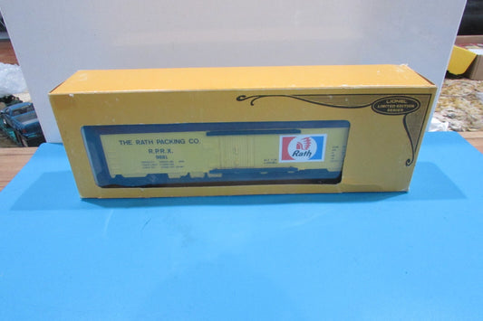 O Gauge Lionel 6-9881 Special Edition Rath Packing Refrigerator Car Lot#2550