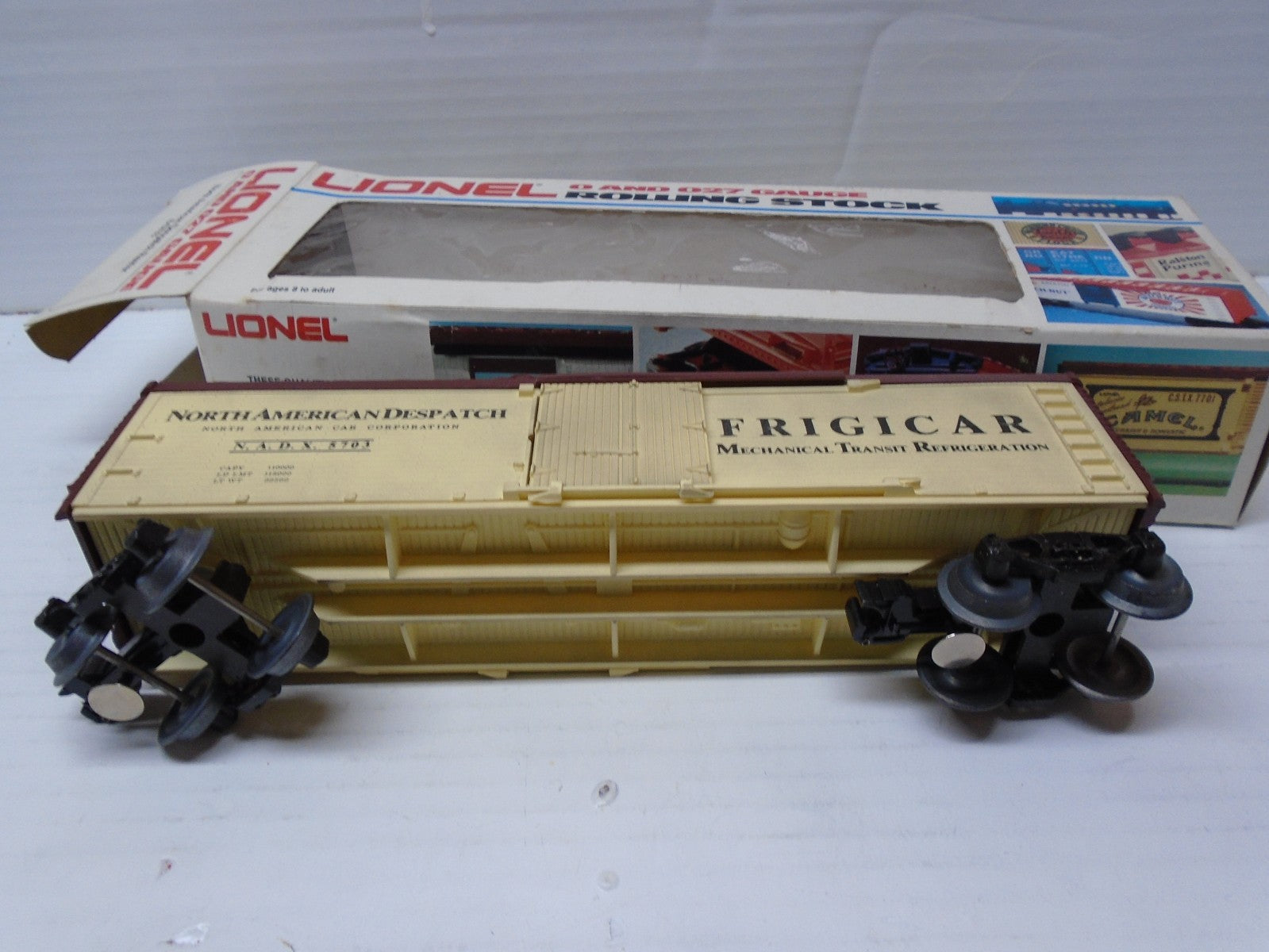  O Scale  Lionel 6-5703 North American Despatch Reefer Car LN/Box