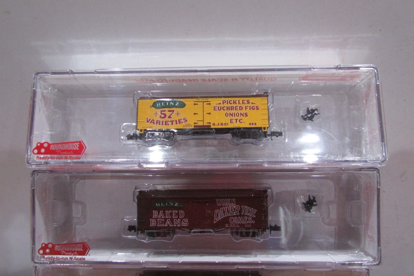 N Scale RoundHouse (4) Assorted 36' Time Reefer Heinz   Lot#3021