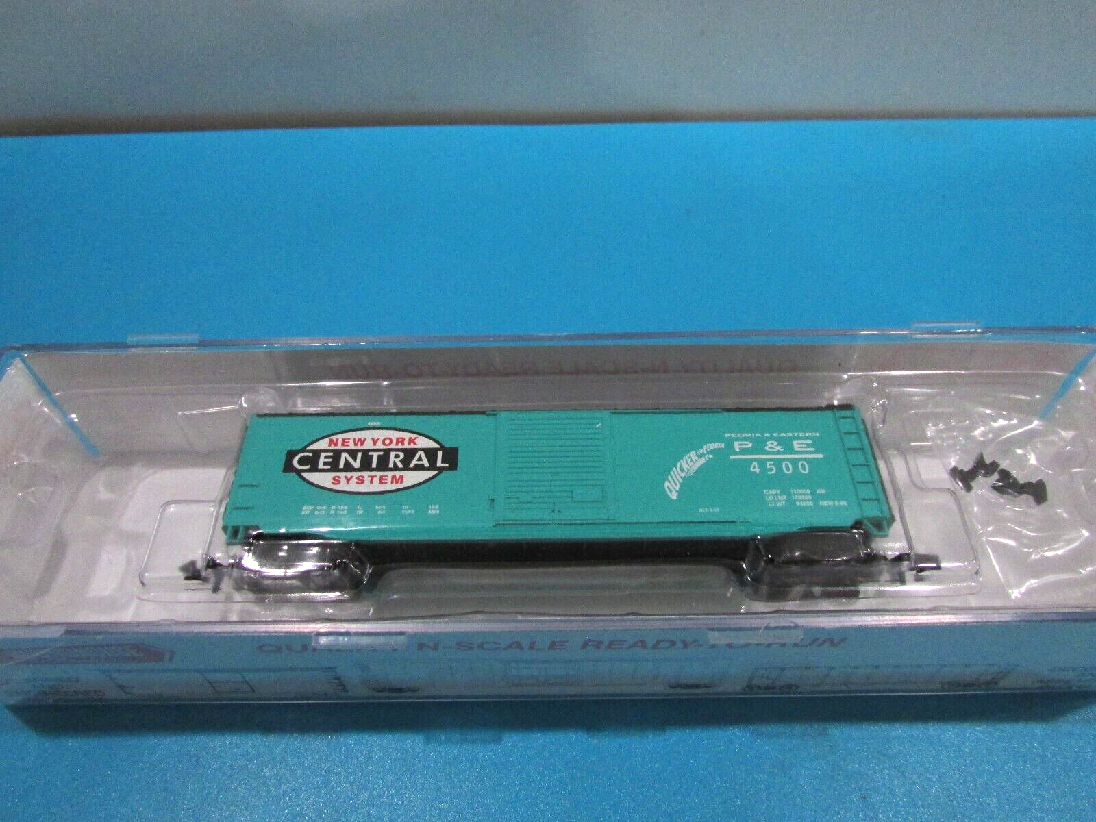N Scale Roundhouse 81817 50'PS-1 S/D Boxcar New York Central/P&E Lot#2066