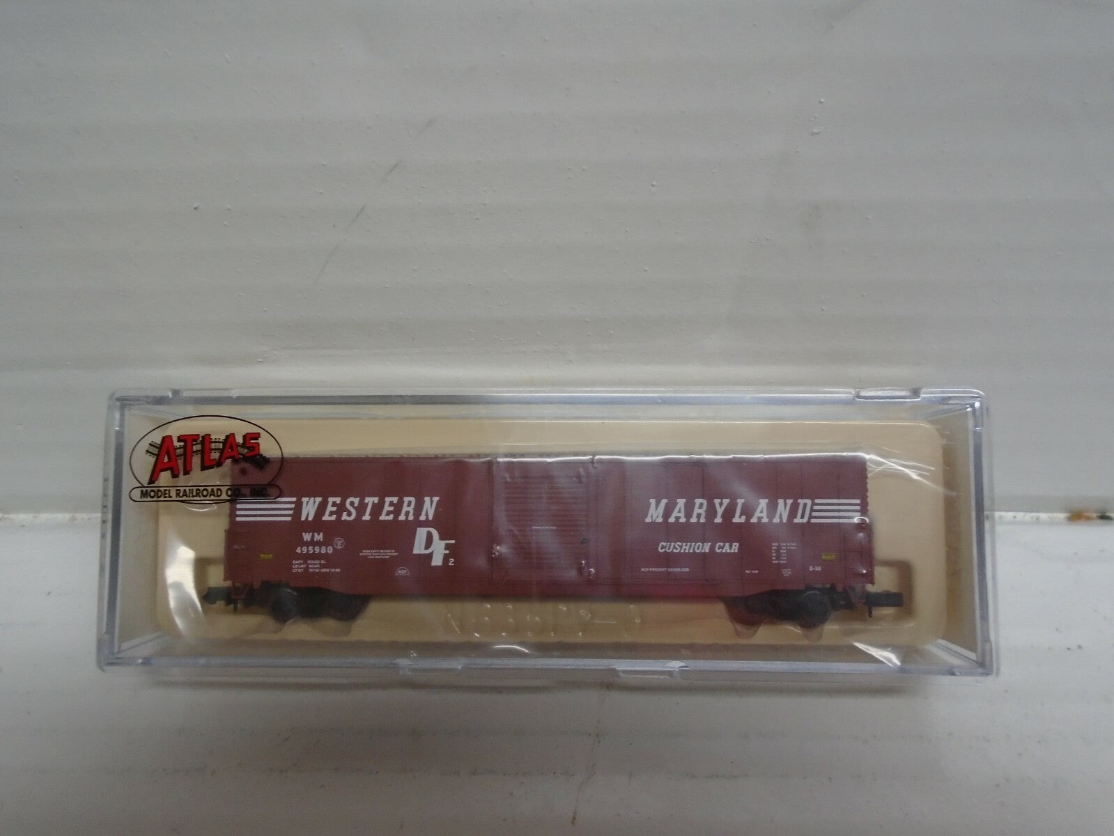 N Scale Atlas 37261 60' AUTO Parts Car " Western Maryland "
