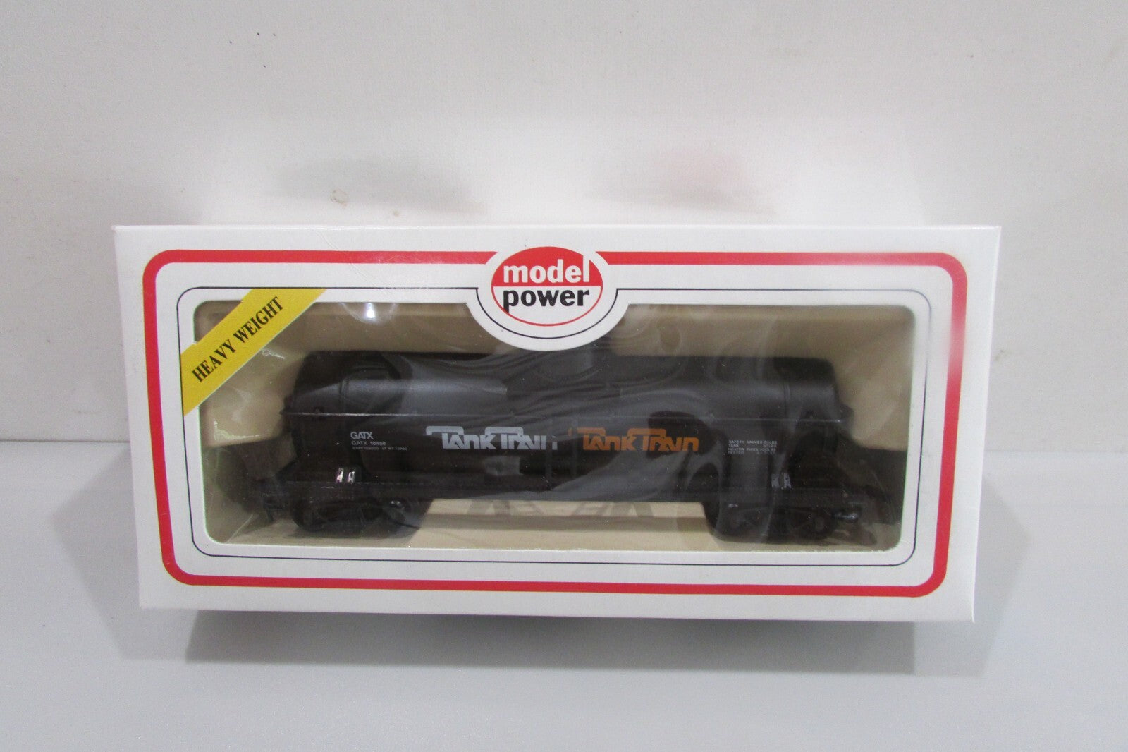 HO Scale Model Power 8101 Tank-Train 40' Chemical Tank Car