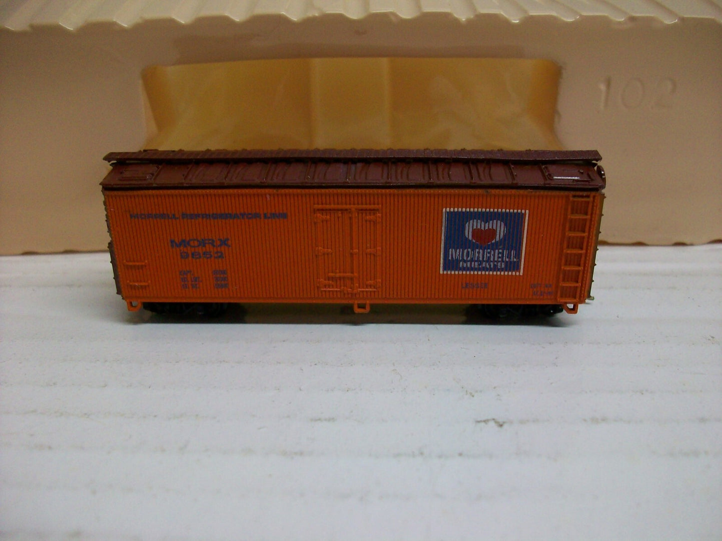 N Scale Con-Cor 0001-135201 40' Steel Wood Reefer Brewers' 3pack N02