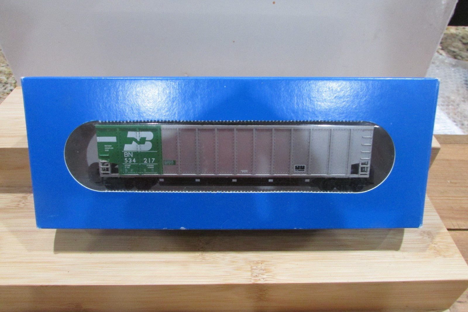 HO Scale E&C Shop 0401 Johnstown CoalPorter Burlinton Northern #534217 ECS4986