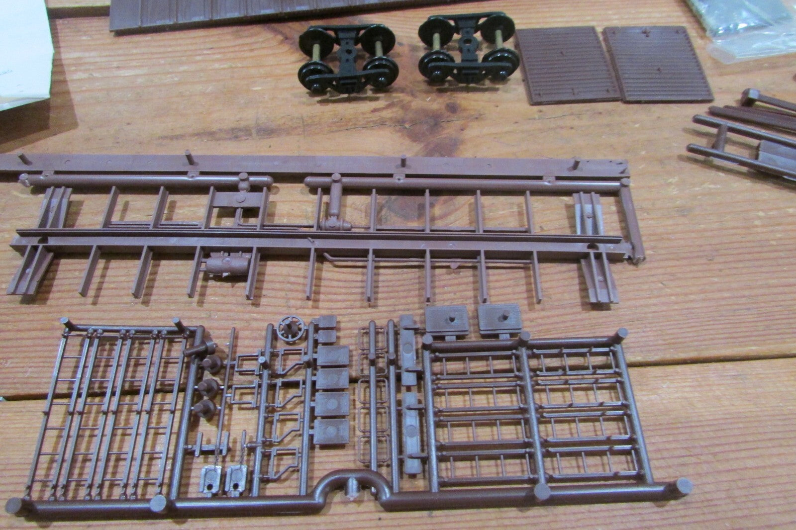 HO Scale Front Ranger ACF 50' Rivet Side SDR Box Car Undecorated  CBT4770