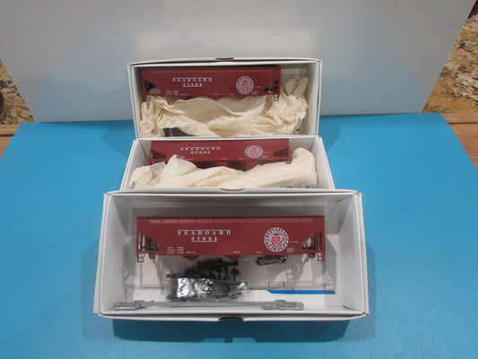HO Scale Third Rail Graphics Seabooard O/S Hopper 3Pack Lot#1796