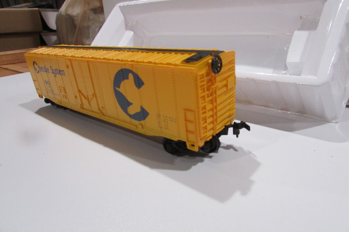 HO Scale Bachmann 51 Steel Box Car Chessie System B&O #11147 Lot#0378