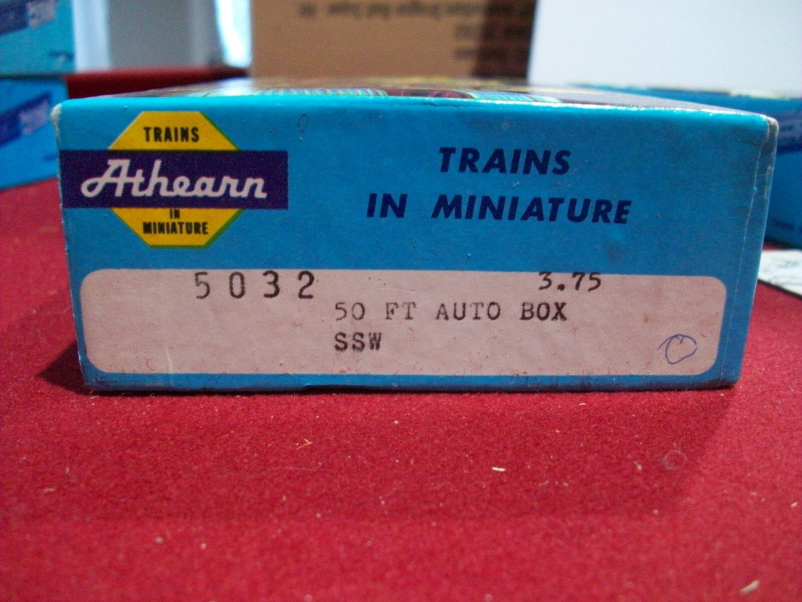 HO Scale Athearn 5032 50ft Auto Box St Louis Southwestern Car Kit