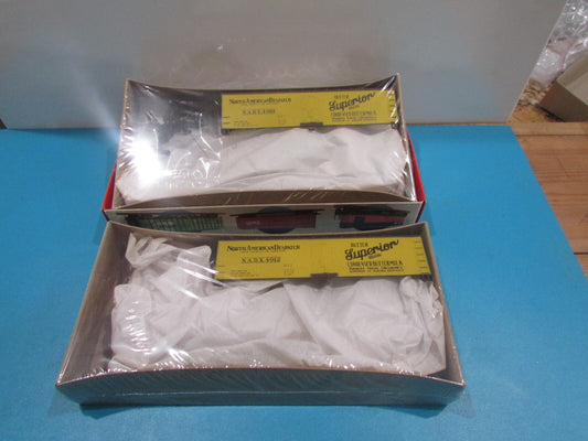 HO Scale Walthers 932-2483 (2)40' Reefer Wood End Kit "Butter Superior"Lot#1959