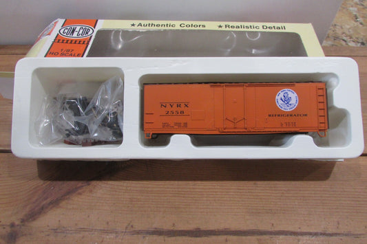 HO Scale Con-Cor 40' Reefer Car Kit NYC NYRX #2558 Lot#4550